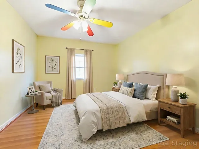 “This image has been virtually staged to illustrate the property's potential."