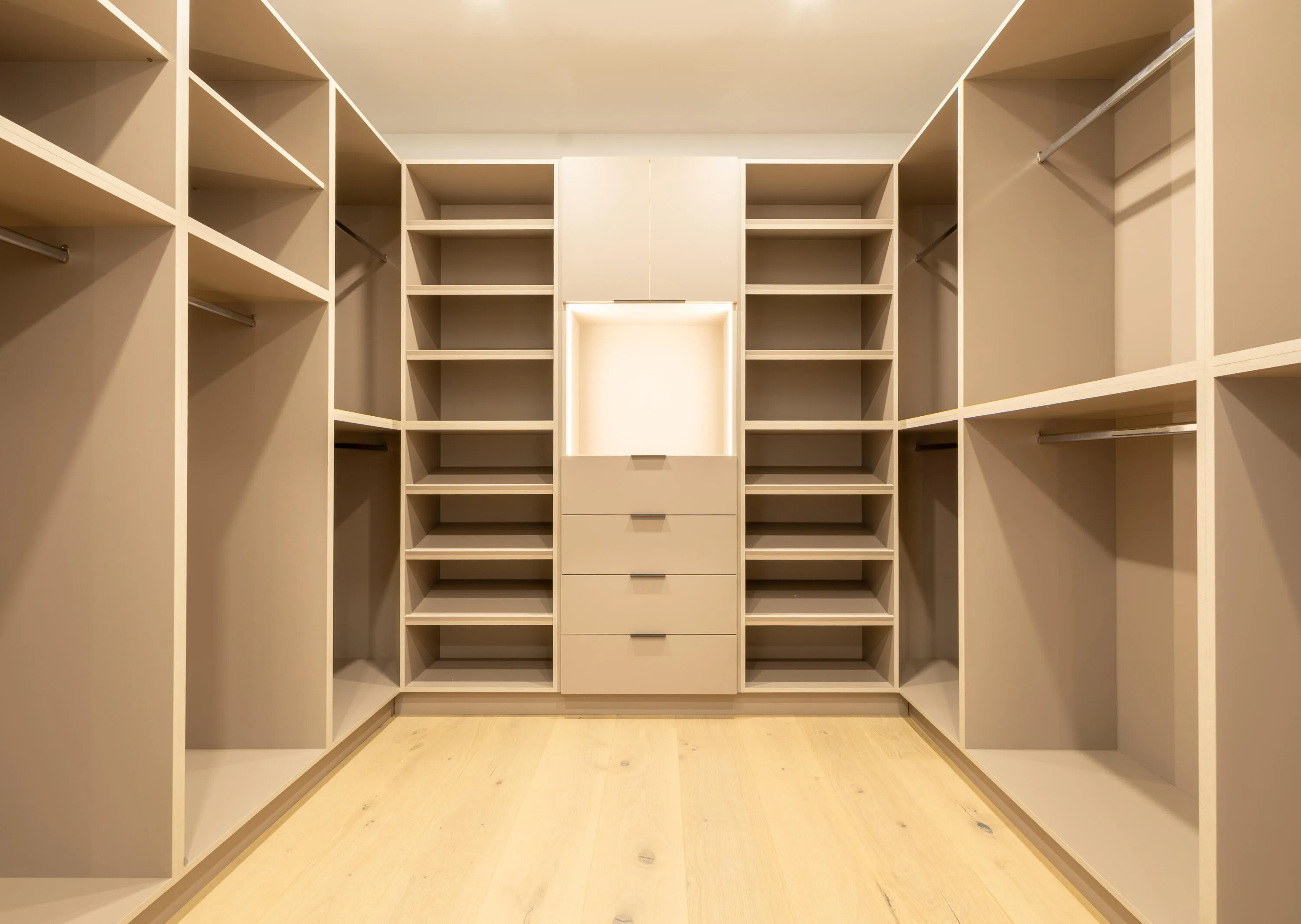 Dual closets