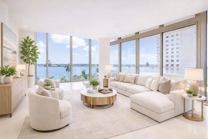 Staged Living Room
