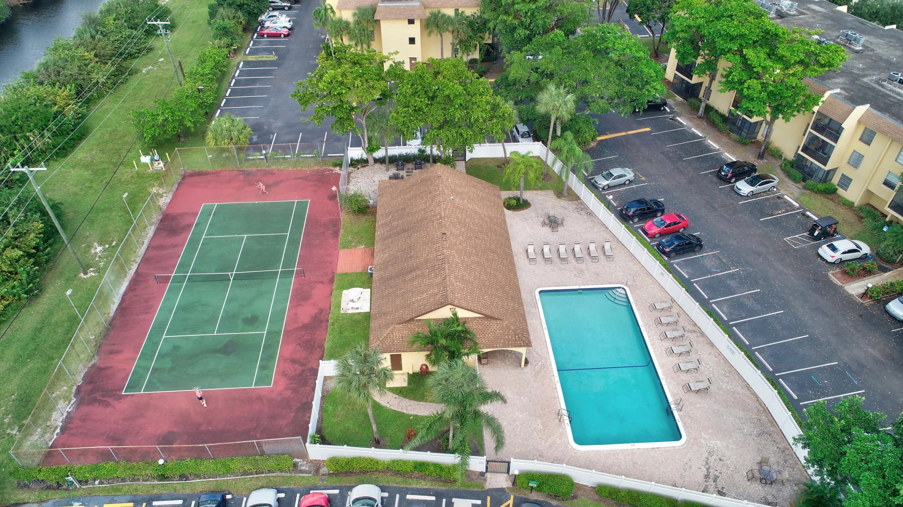 Pool and Tennis