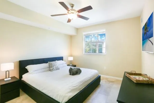 King Bed and Smart TV-1