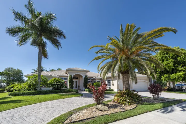 Street view - Circular Pavered Driveway