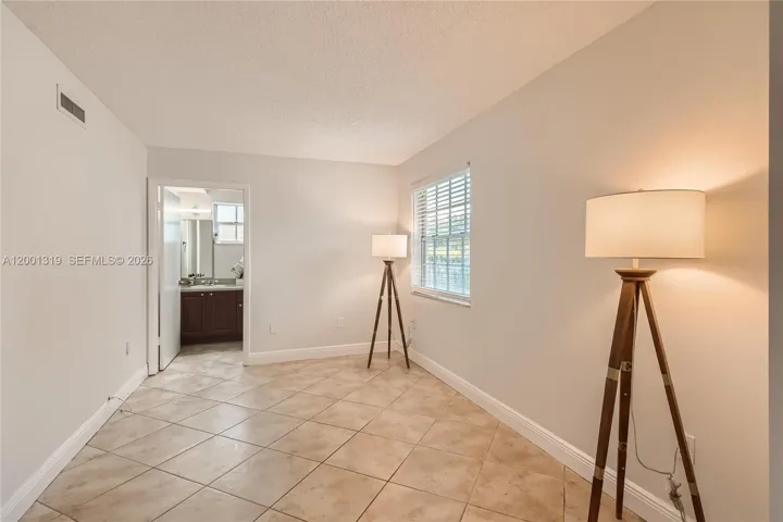 Lots of natural light comes in.