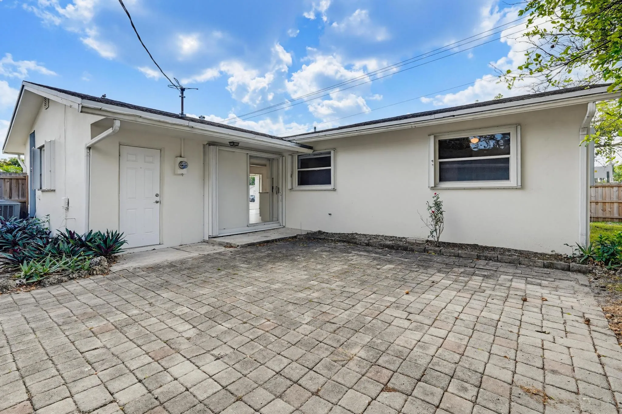Plenty of room in this backyard!