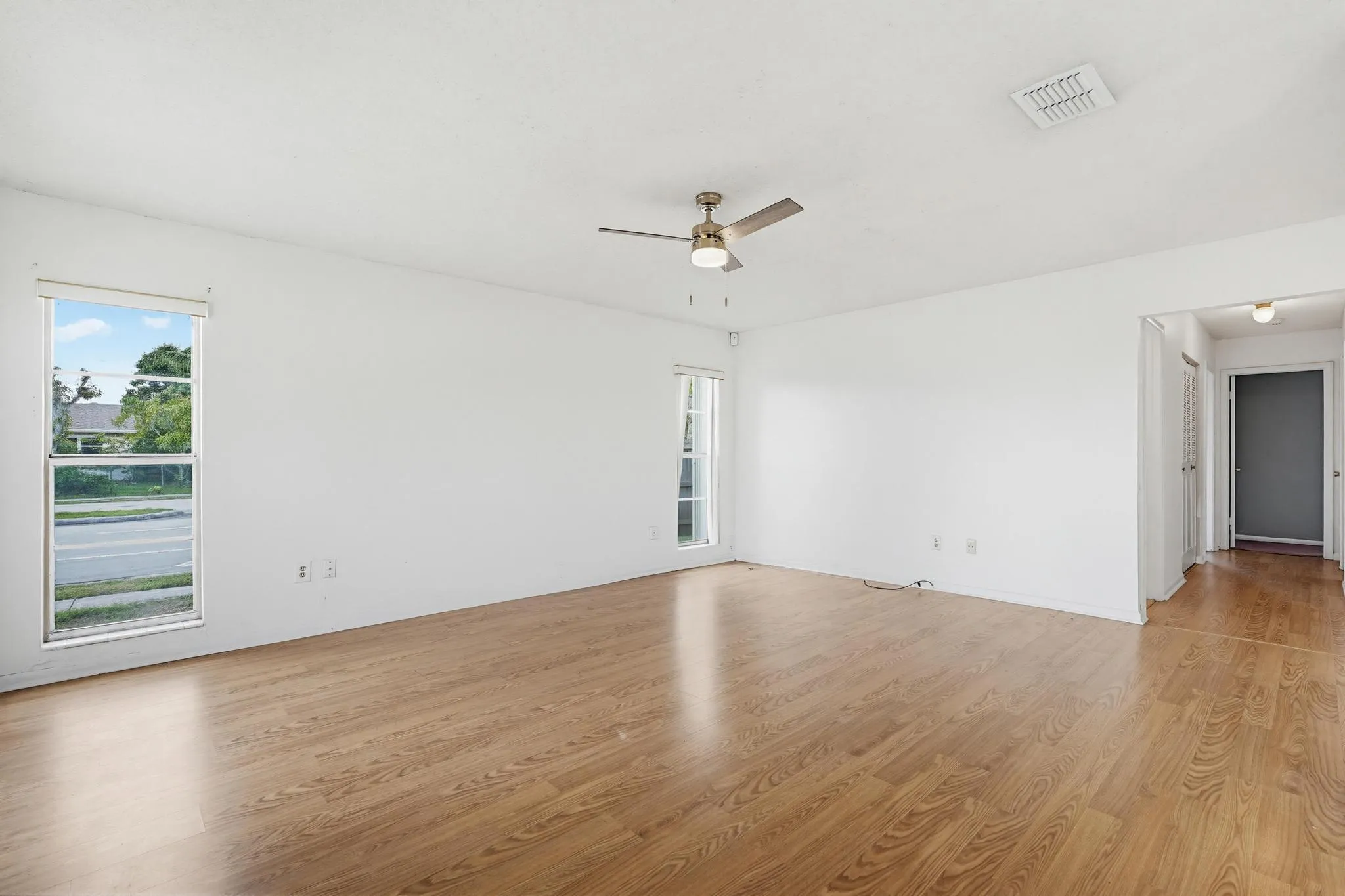 Plenty of natural light