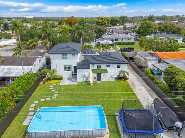 Large above-ground pool perfect for family fun and weekend gatherings