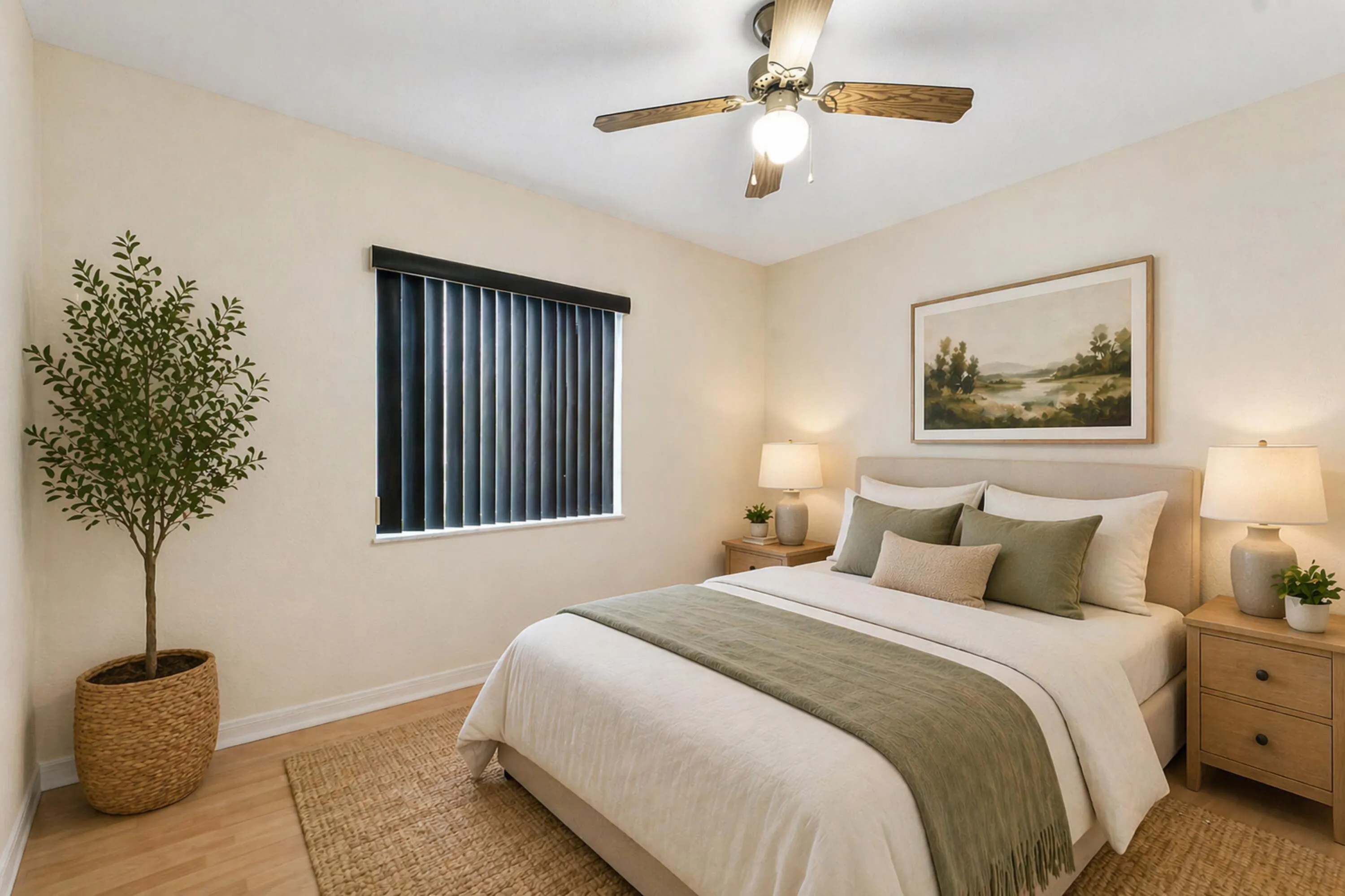 Staged Bedroom