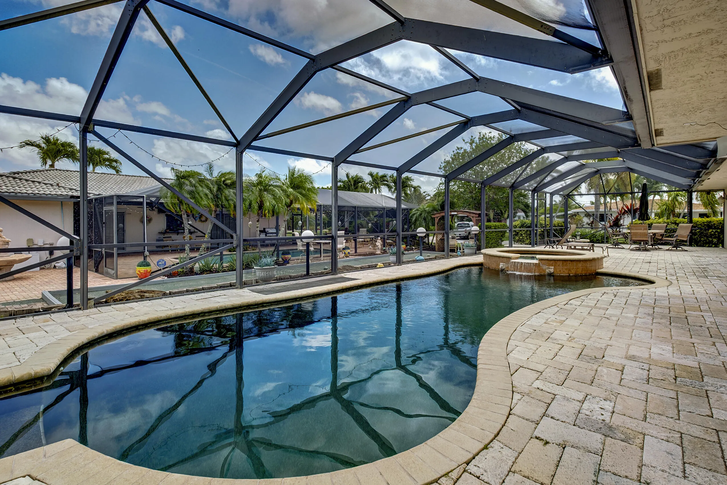 Screened in Pool/Spa
