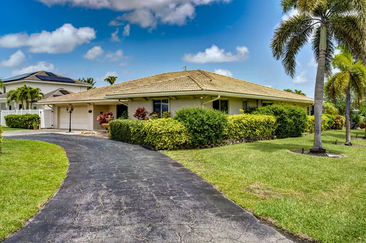 Exterior Front with Circular Driveway
