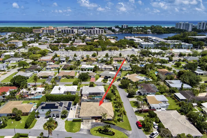 East Ariel View