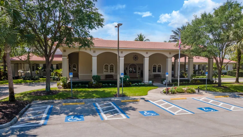 Front of Island Club