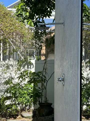 Outside Shower with Hot & Cold Water