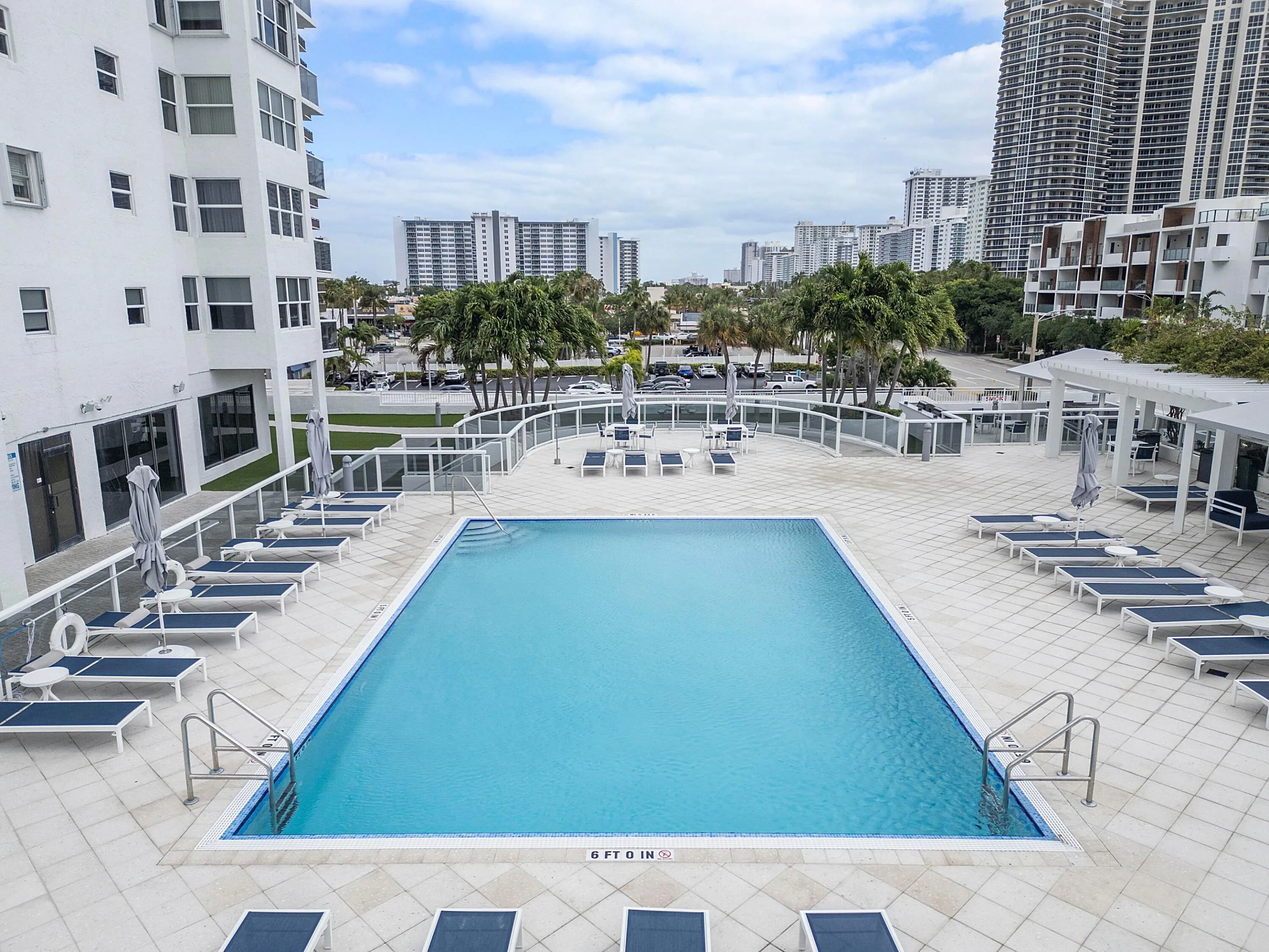 pool deck