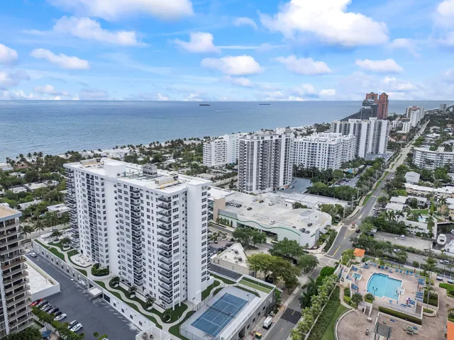 aerial view