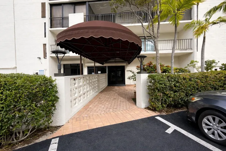 Rear entrance