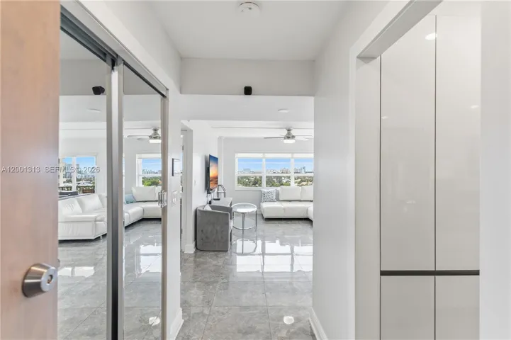 Additional closet at entry