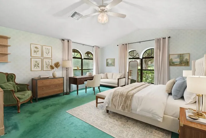 Viruallty staged owners' suite