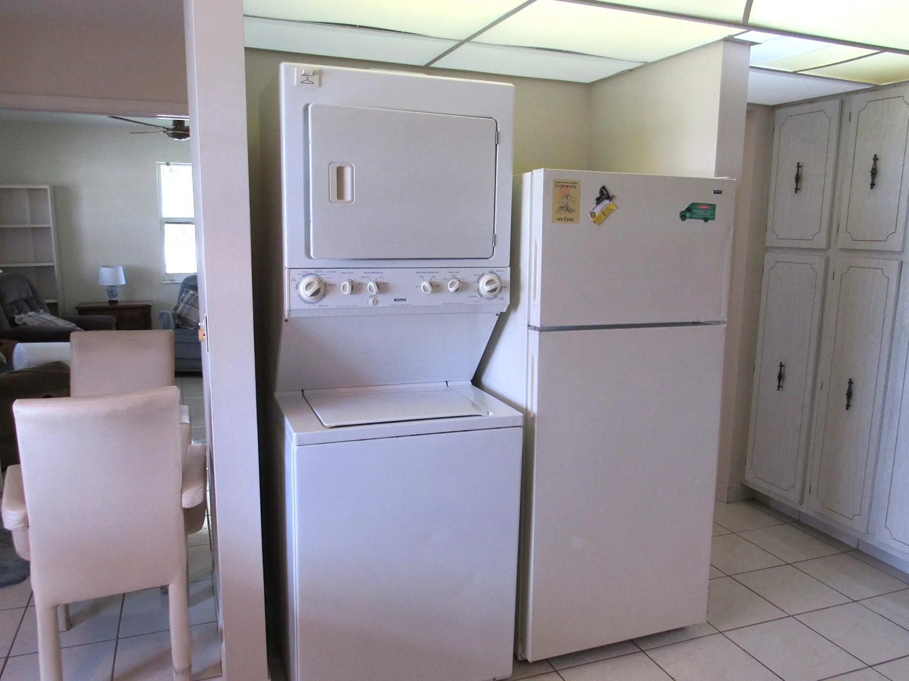 Stack W/D in Kitchen
