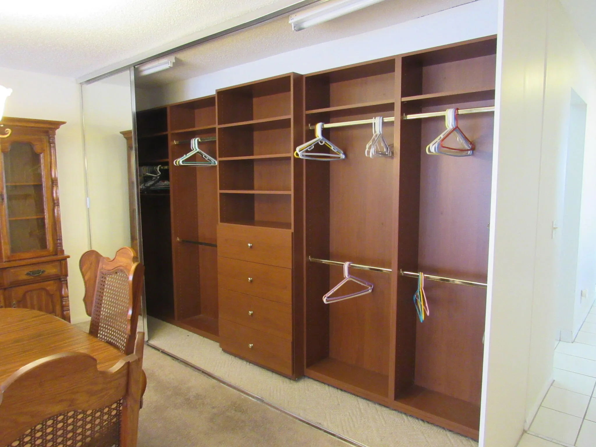 Mirrored Custom Built Closet