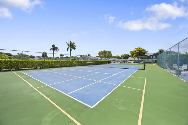 Stay active and enjoy the outdoors with well-maintained community tennis and pickleball courts, perfect for players of all skill levels. Whether you’re looking for a friendly match or a more competitive game, this amenity adds to the vibrant, resort-style lifestyle the community has to offer.