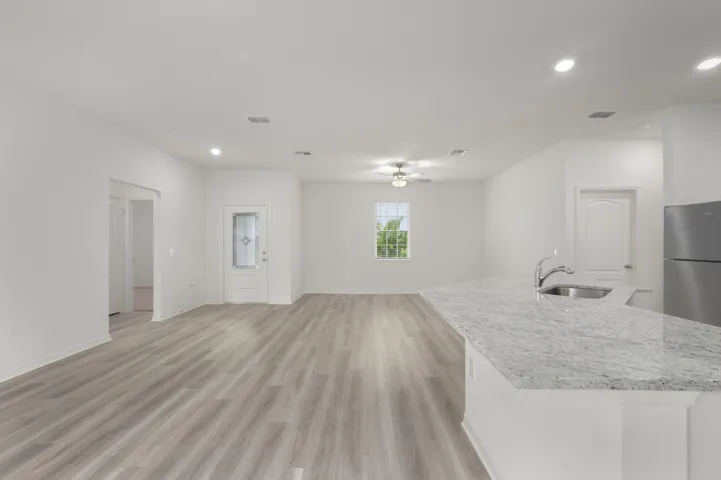 Living Room & Kitchen