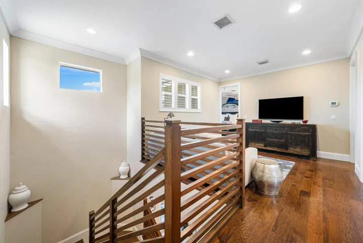 Stairway up to the loft