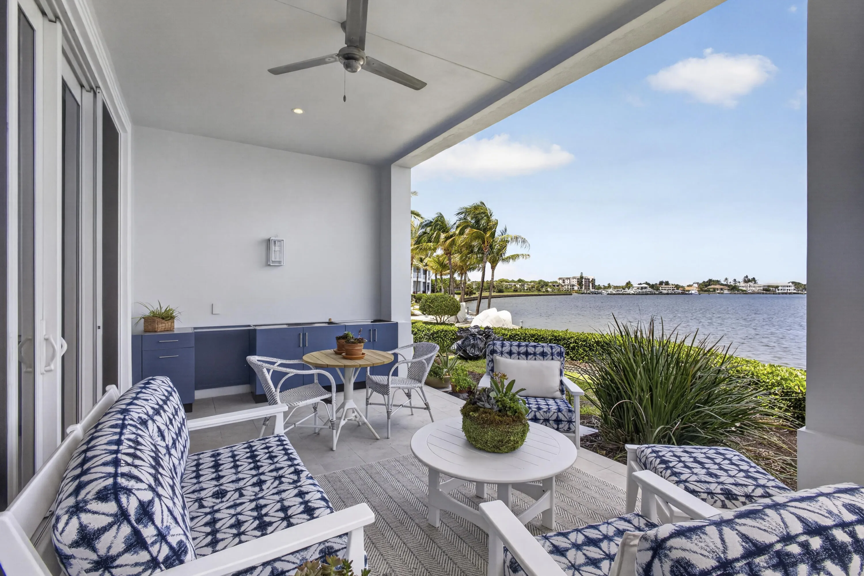 Covered patio