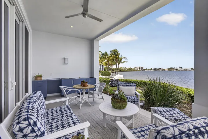 Covered patio