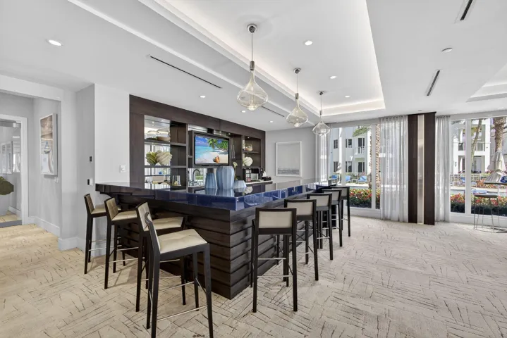 Clubhouse bar