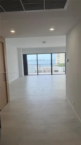 View from entrance door