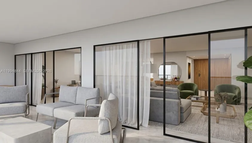 Staged balcony