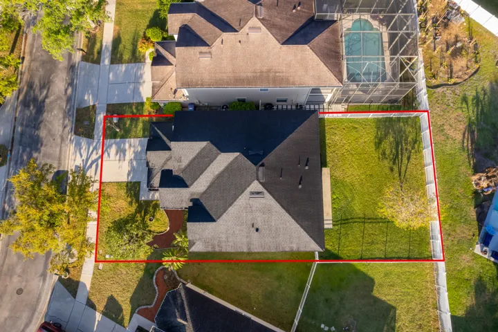 House Arial View