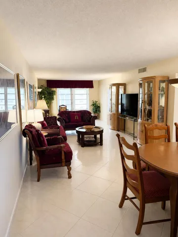 Living room furnished