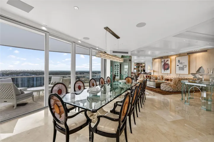 between kitchen and family room