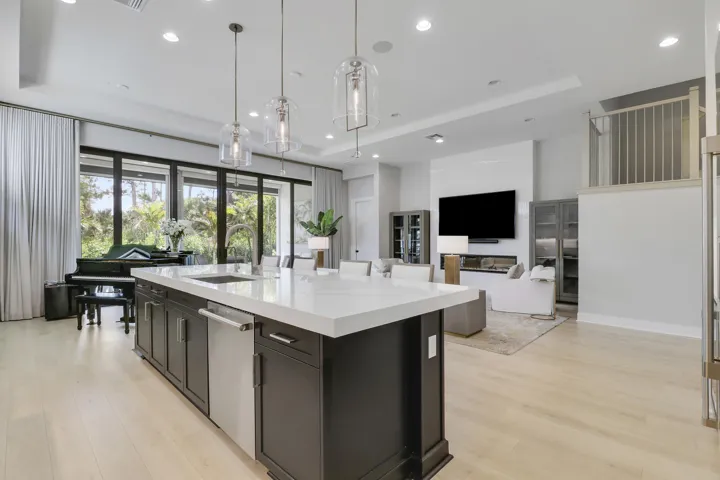 Kitchen and Living Area