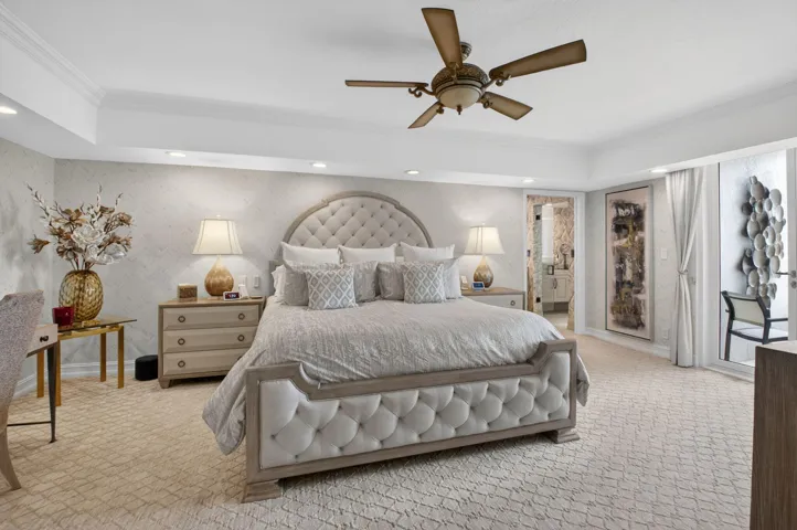 LUXURIOUS PRIMARY BEDROOM