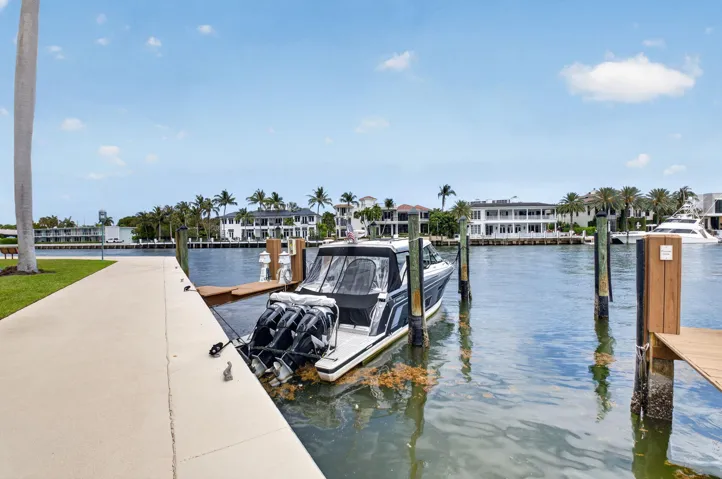 OFFERING INCLUDES DOCK