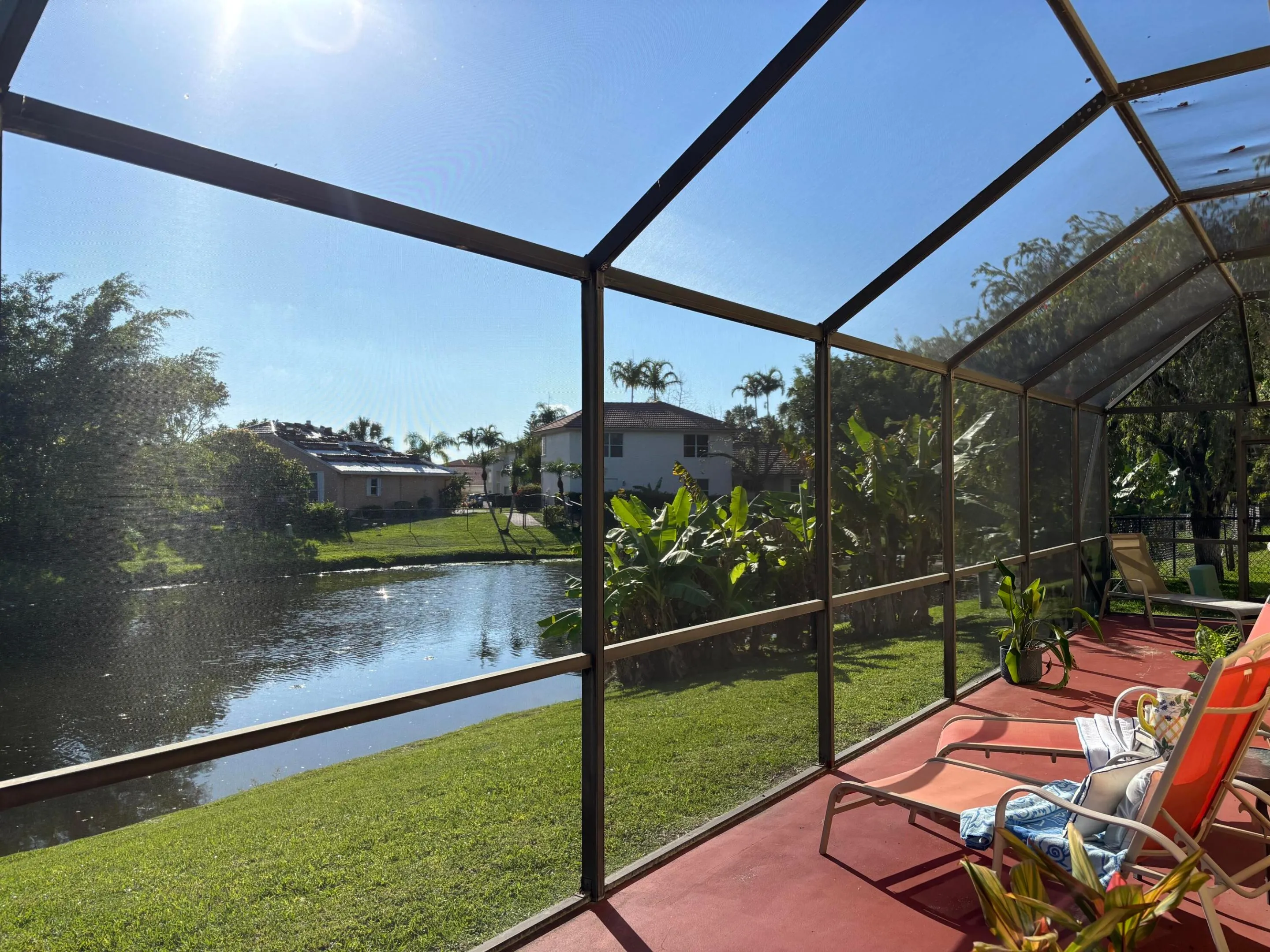 Large Screened Patio