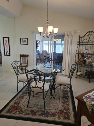 Dining Area with Access to Florida Room / Patio