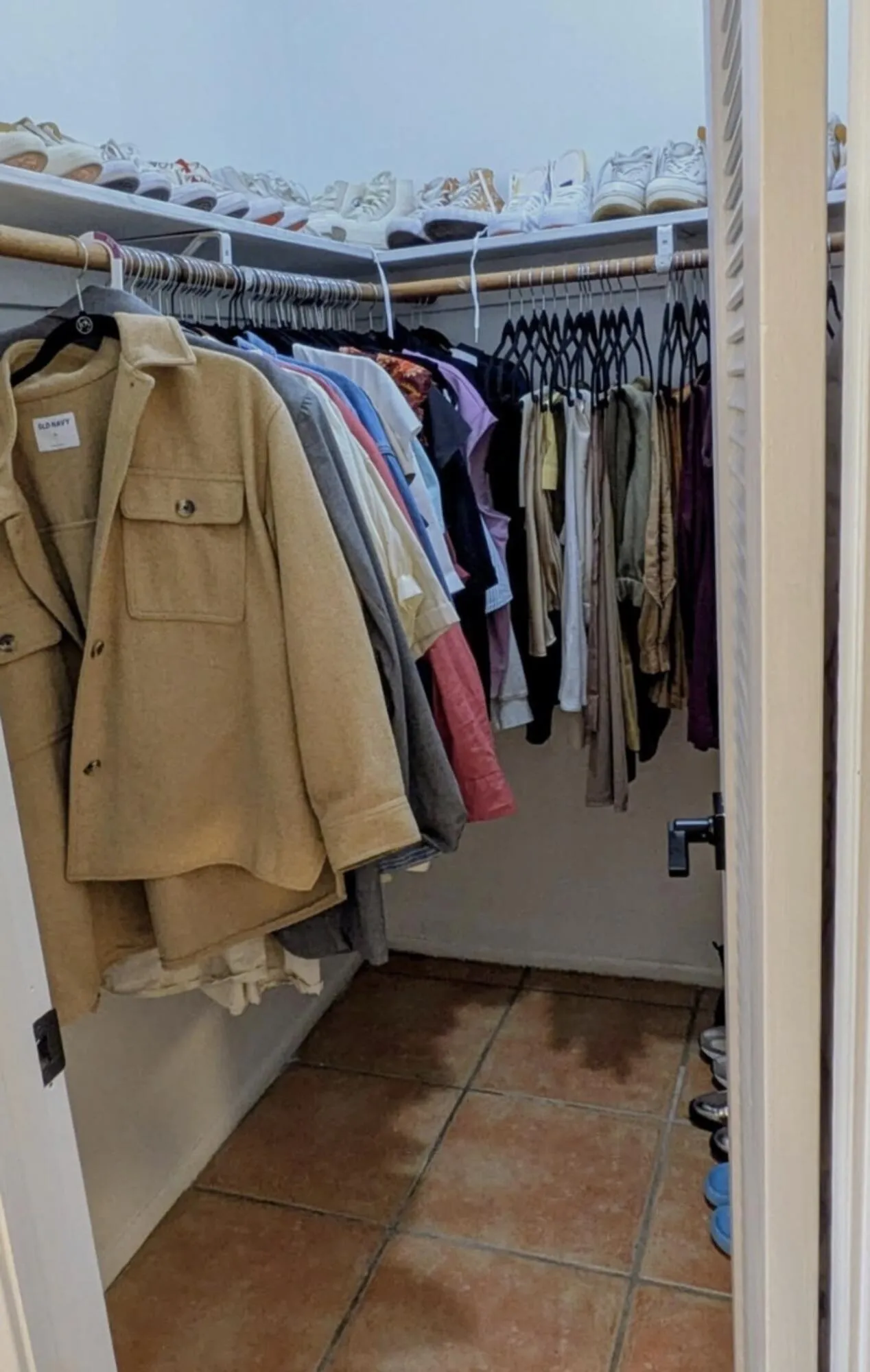 Primary Walk In Closet
