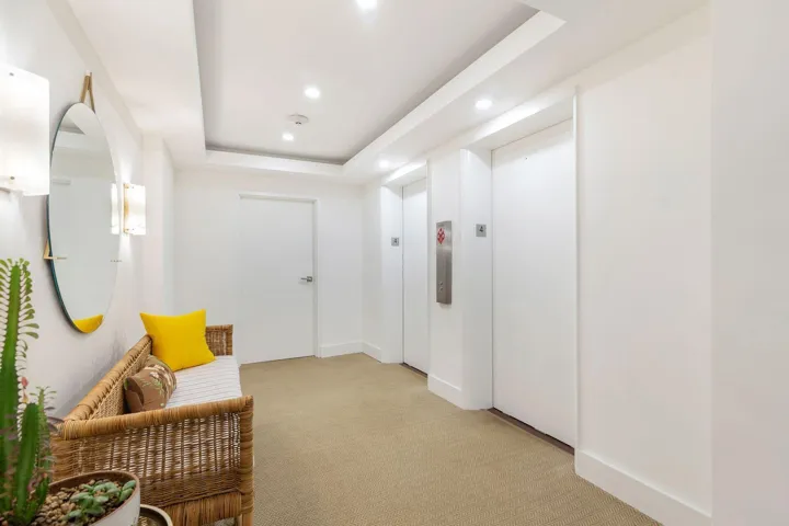 Bright and renovated hallways!