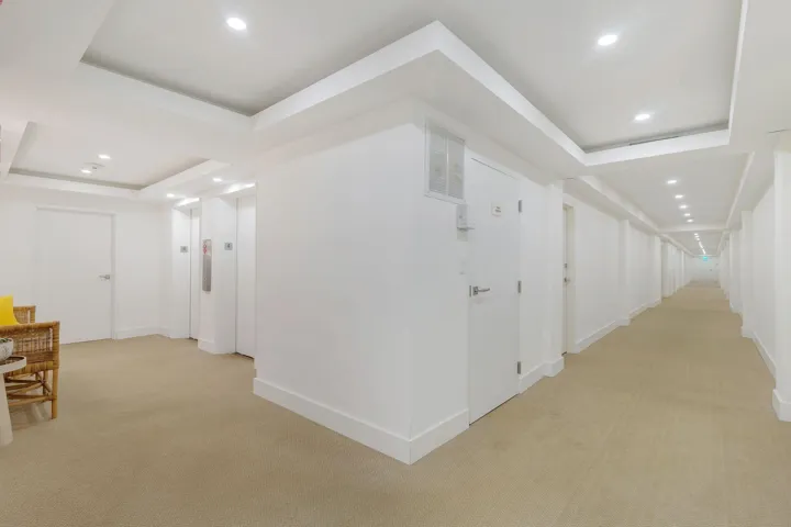 Bright and renovated hallways!