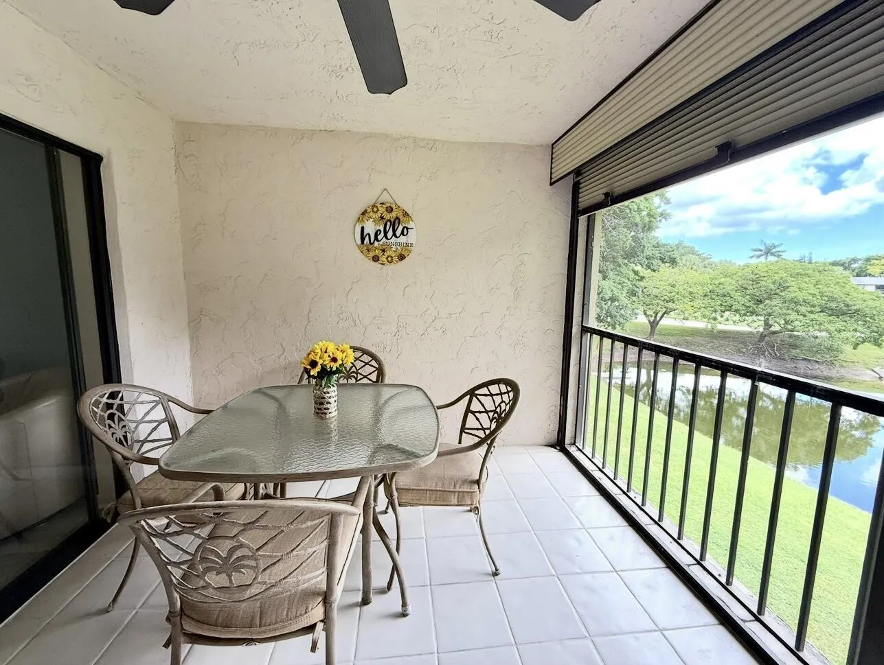 Screened in Balcony