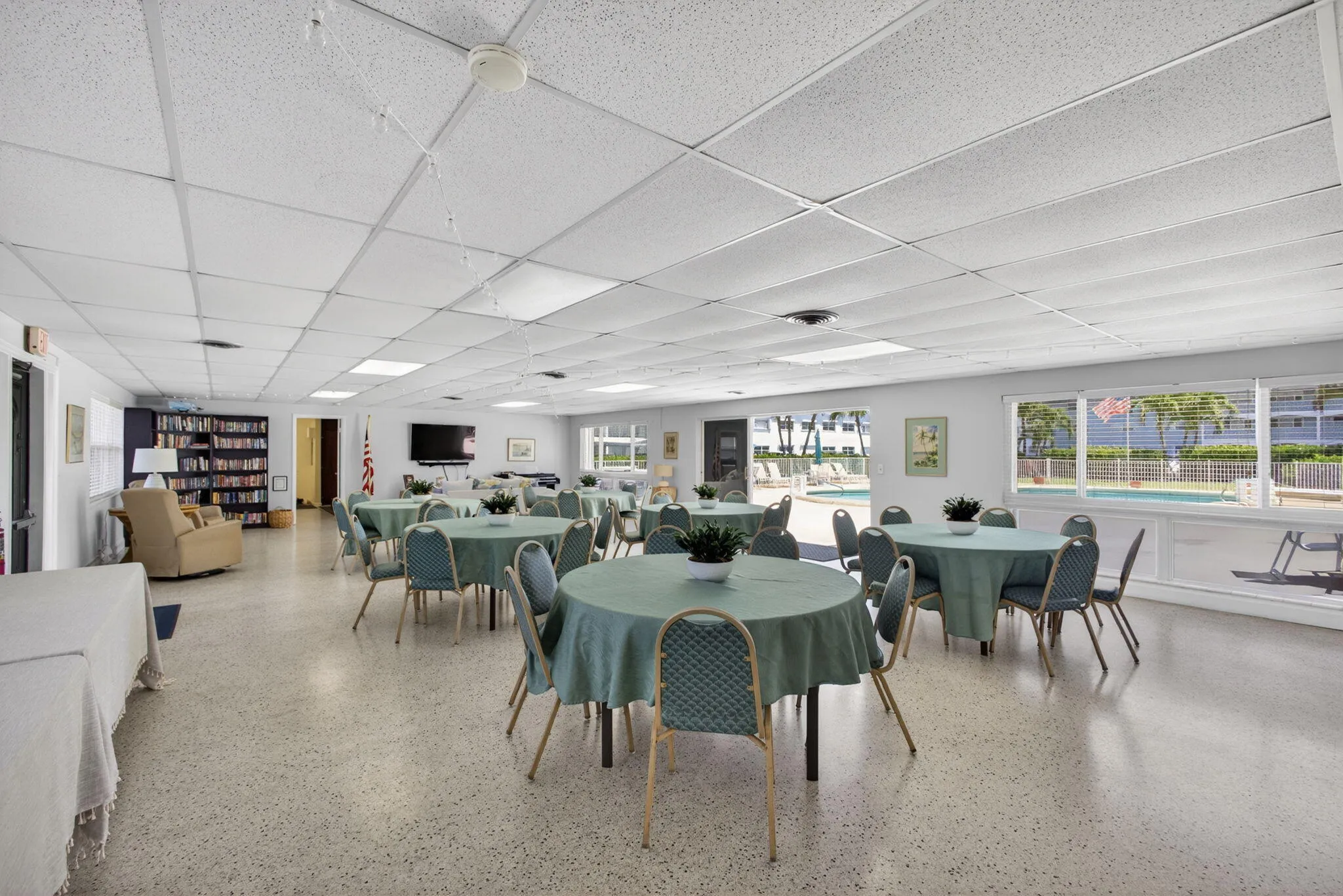 Clubhouse community room