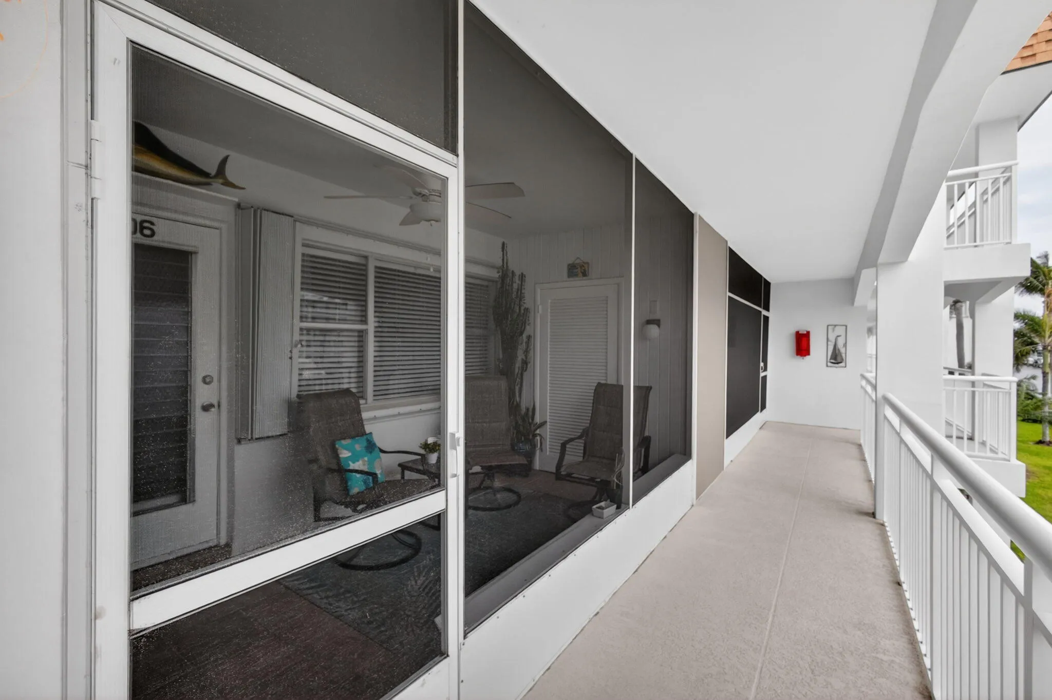 Screened porch