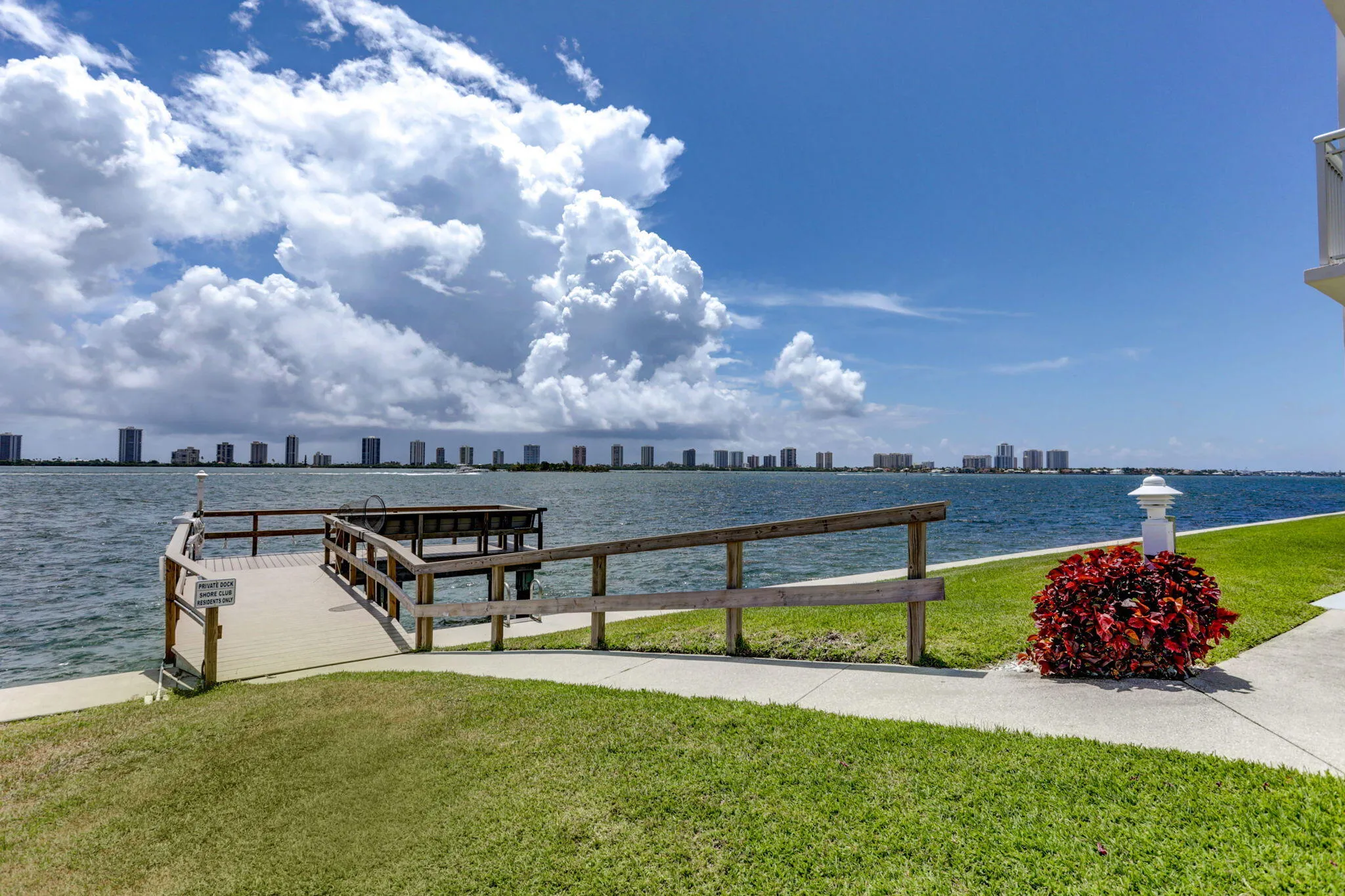 Community fishing dock