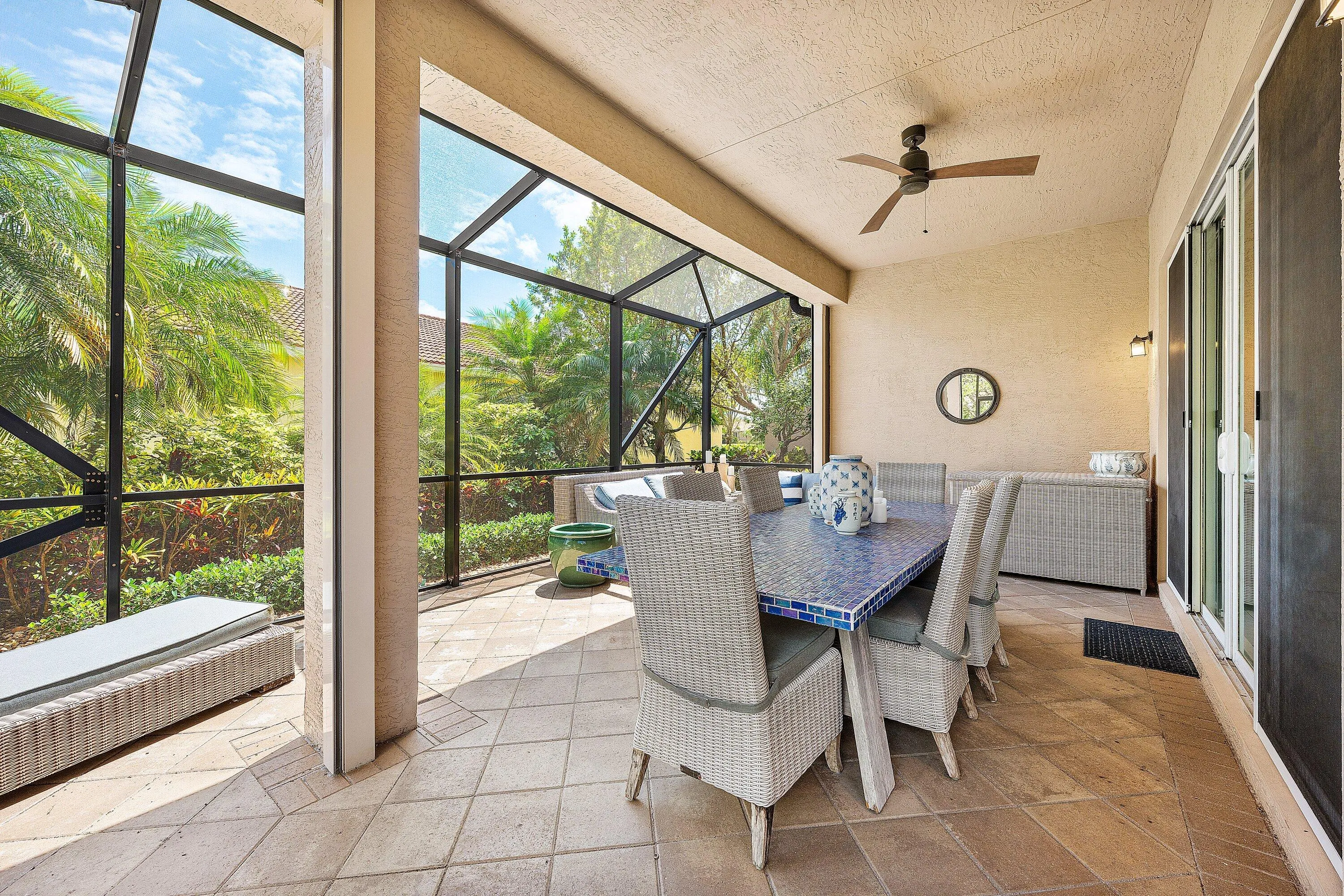 Extended Patio With Birdcage Screen