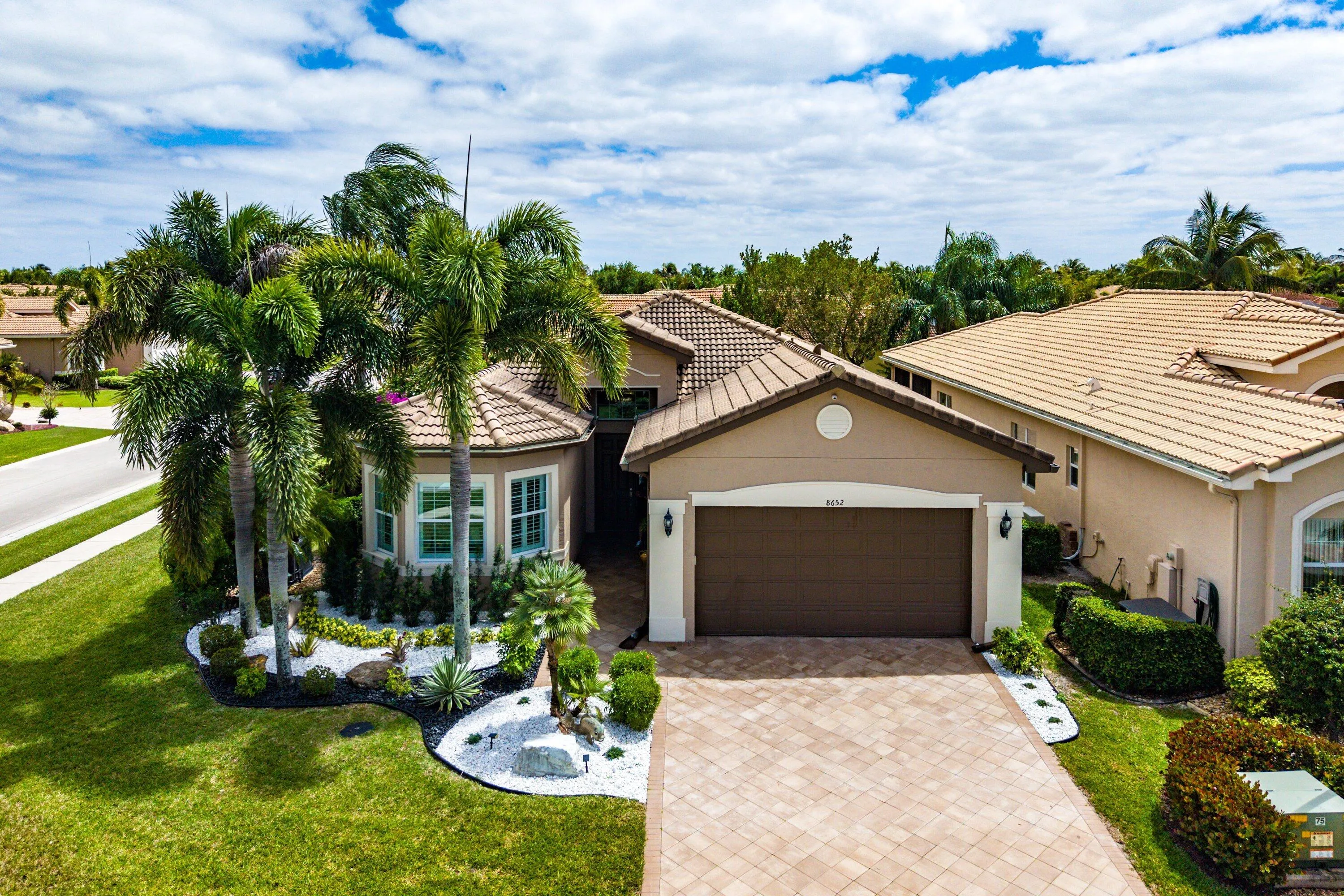 Aerial View - Large Corner Lot