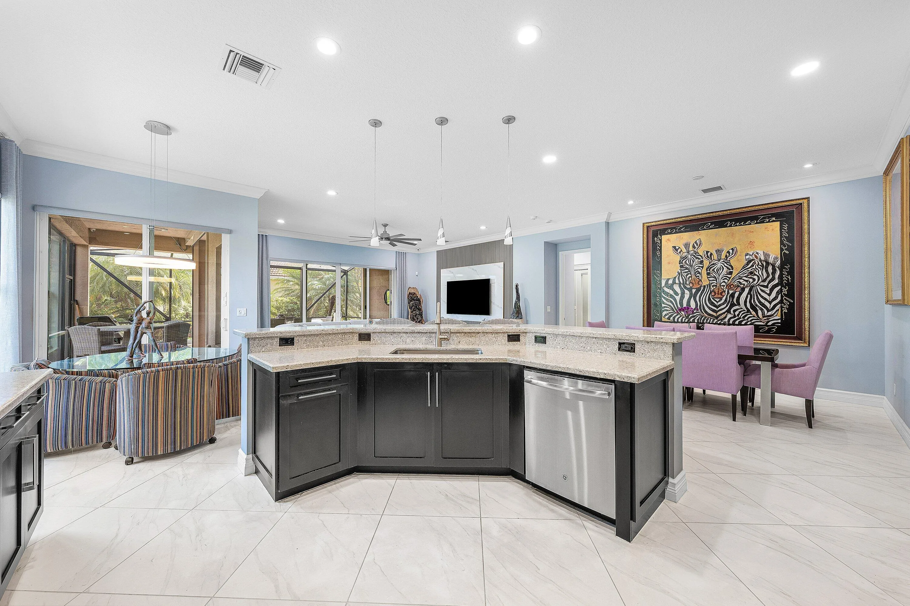 Dark Wood Cabinetry