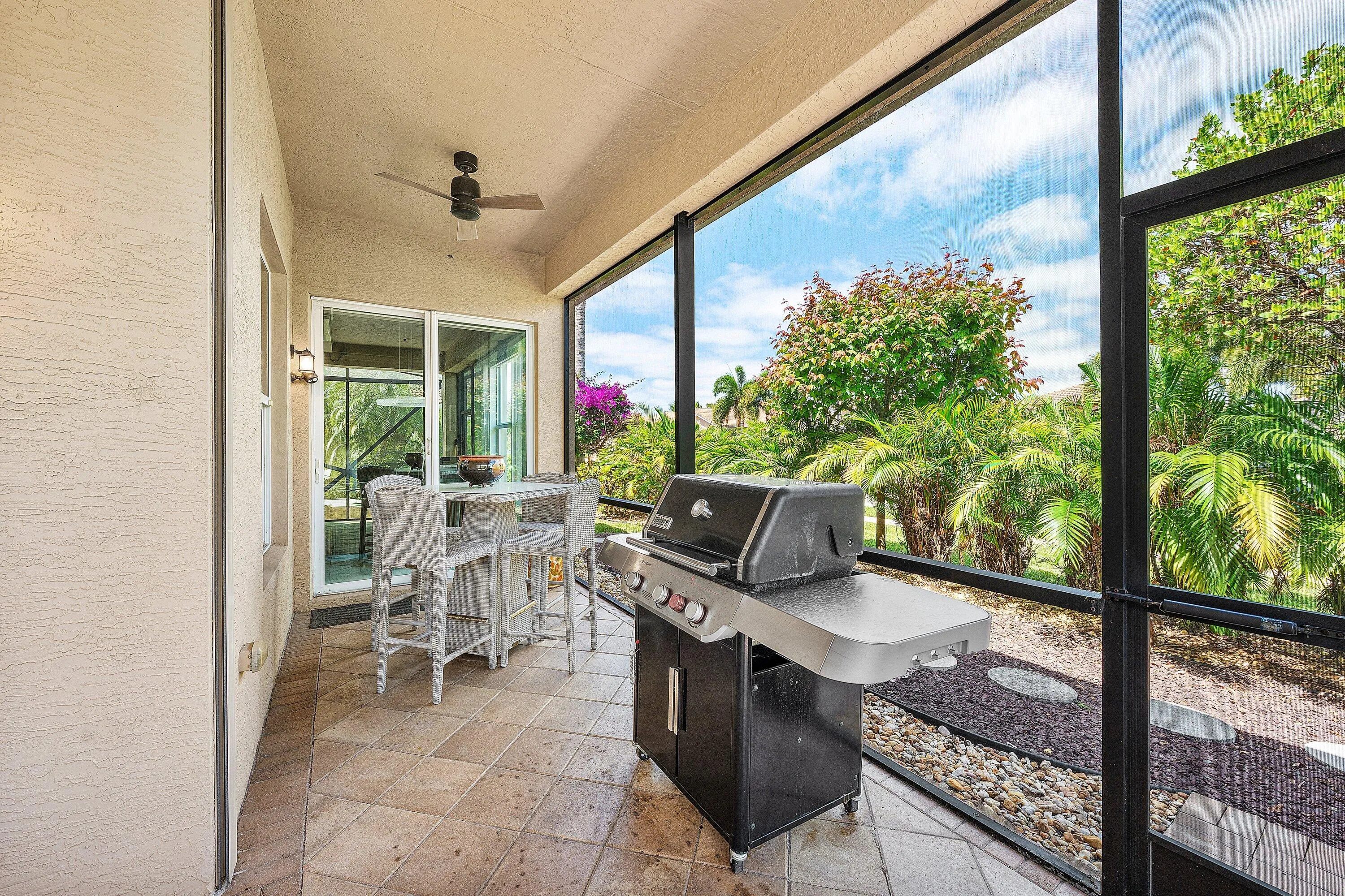 Wrap-around Screened Porch